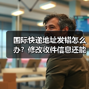 国际快递地址发错怎么办?修改收件信息还能行吗?(图2) 国际快递地址发错怎么办?修改收件信息还能行吗?(图2)