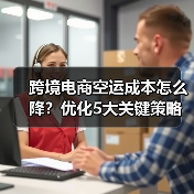跨境电商空运成本怎么降？优化5大关键策略（图1）