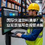 国际快递资料清单?商业发票填写合规要点解析(图1) 国际快递资料清单?商业发票填写合规要点解析(图1)