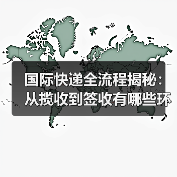 国际快递全流程揭秘:从揽收到签收有哪些环节?(图1) 国际快递全流程揭秘:从揽收到签收有哪些环节?(图1)