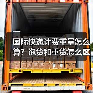 国际快递计费重量怎么算?泡货和重货怎么区分?(图3) 国际快递计费重量怎么算?泡货和重货怎么区分?(图3)
