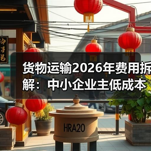 货物运输2026年费用拆解：中小企业主低成本发货的5个实操步骤