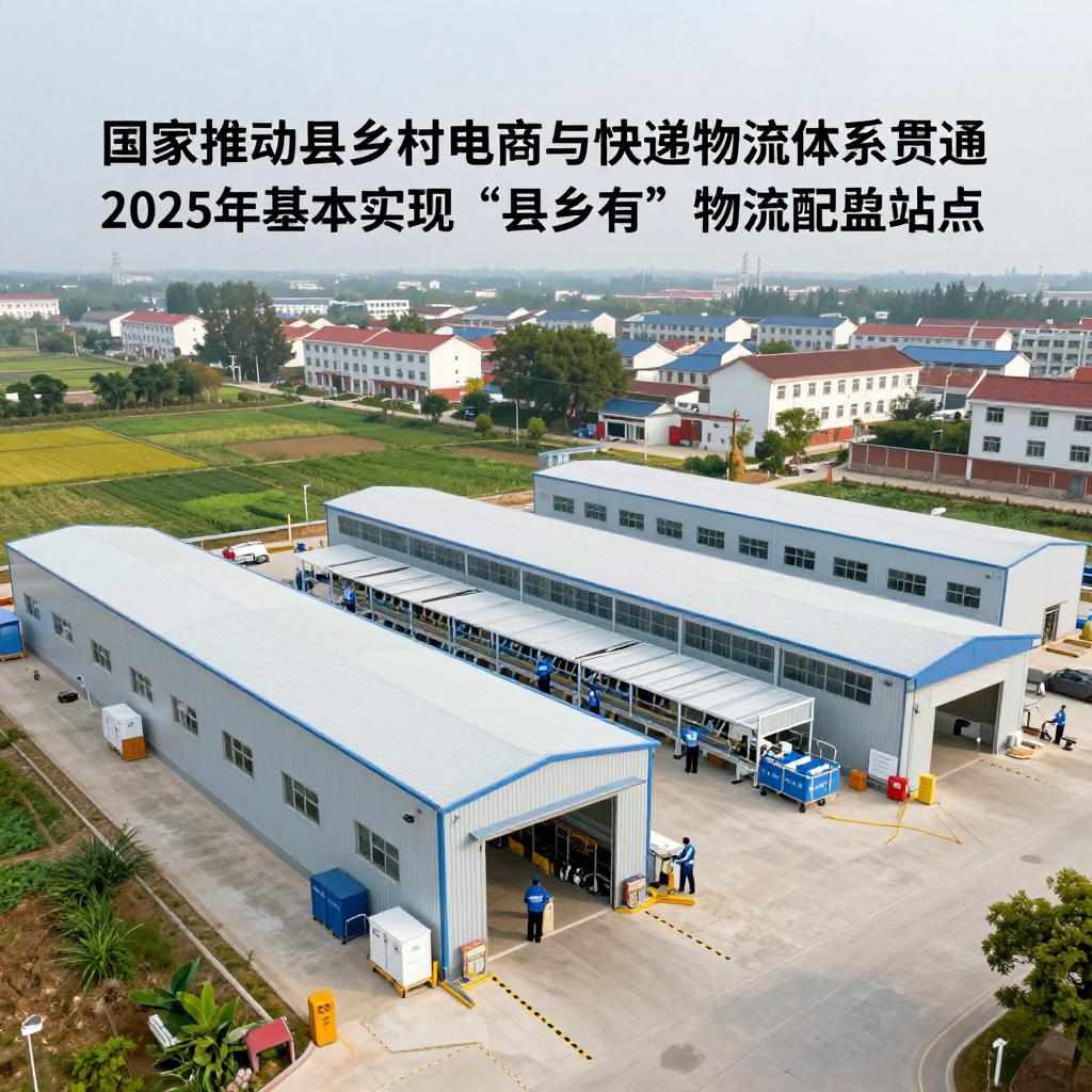 县乡村电商快递体系贯通加速,2025年基本实现村村有服务 县乡村电商快递体系贯通加速,2025年基本实现村村有服务