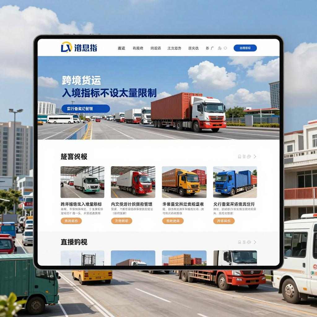 广东省直通港澳道路运输管理办法4月施行,跨境货运入境指标备案管理 广东省直通港澳道路运输管理办法4月施行,跨境货运入境指标备案管理